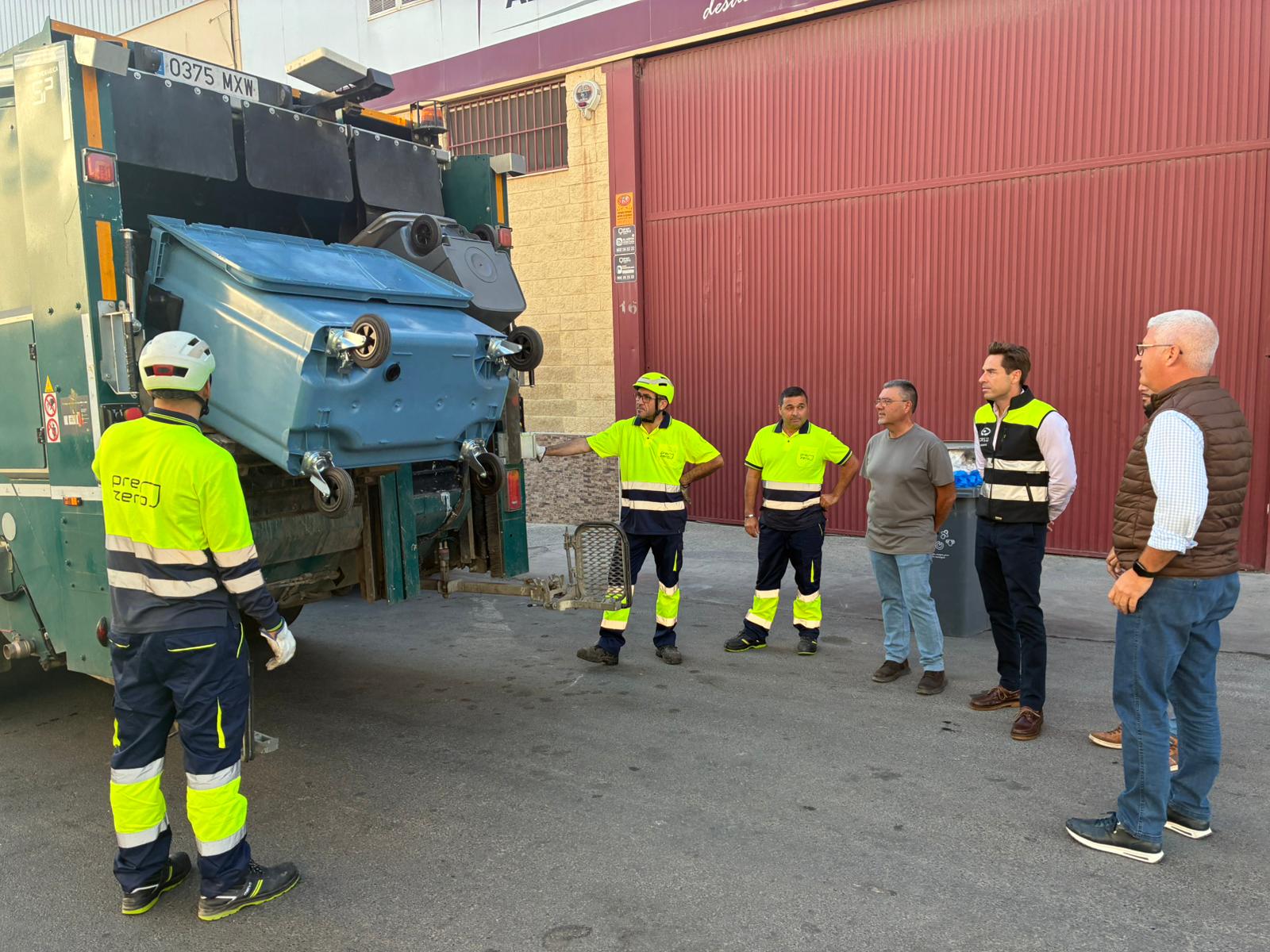 El Consorcio del Sector II estrena un servicio pionero de recogida personalizada de residuos en polígonos